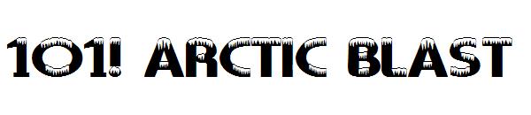 101! Arctic Blast字体
