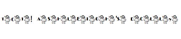 101! Ashleigh's Dolly字体