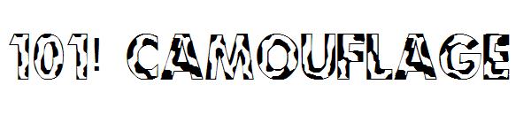 101! Camouflage字体