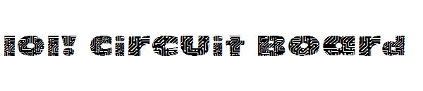101! Circuit Board字体