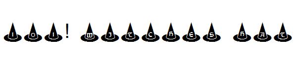101! Witches Hat字体