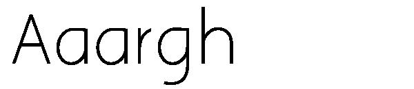 Aaargh字体