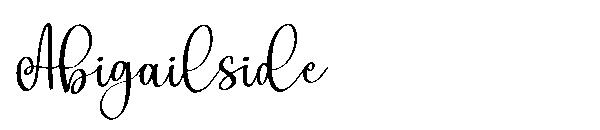 Abigailside字体