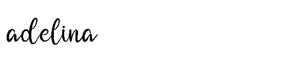 adelina字体