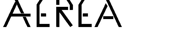 Aerea字体