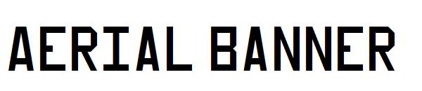Aerial Banner字体