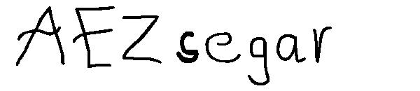 AEZ segar字体