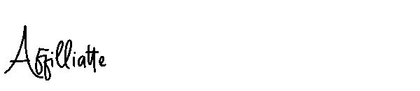 Affilliatte字体