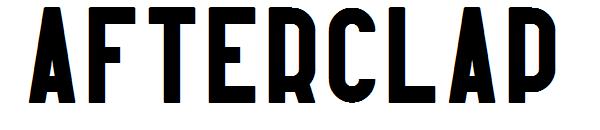 Afterclap字体