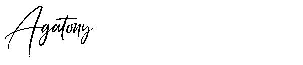 Agatony字体