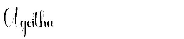 Ageitha字体