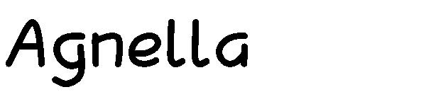 Agnella字体