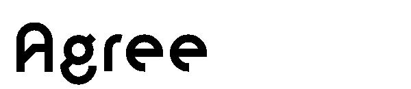 Agree字体