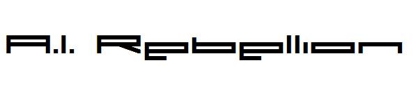 A.I. Rebellion字体