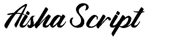 Aisha Script字体