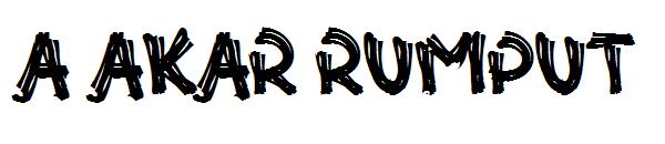 a Akar Rumput字体