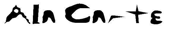 Ala Carte字体