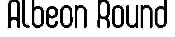 Albeon Round字体