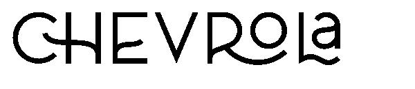 CHEVROLA字体