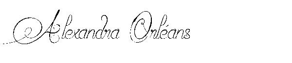 Alexandra Orléans 字体