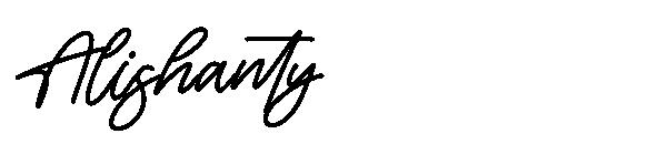 Alishanty字体