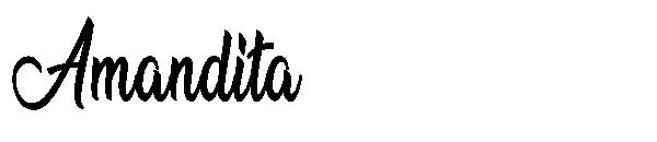Amandita字体