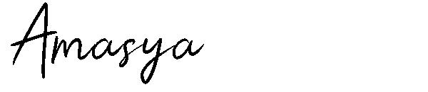 Amasya字体