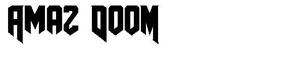 Amaz DooM字体