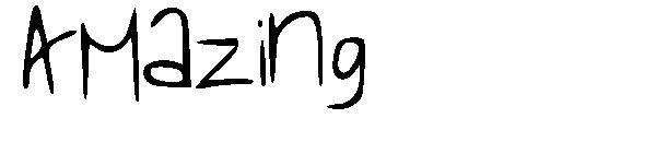 AMazing字体