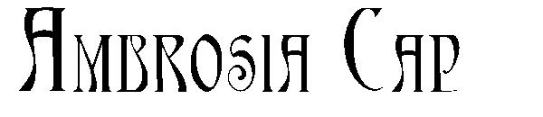 Ambrosia Cap字体