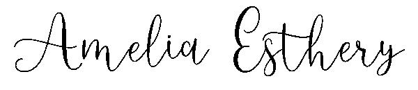 Amelia Esthery字体