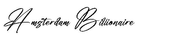 Amsterdam Billionaire字体