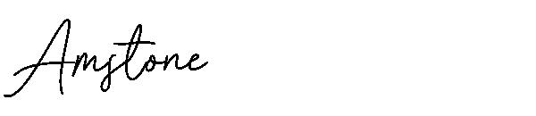 Amstone字体
