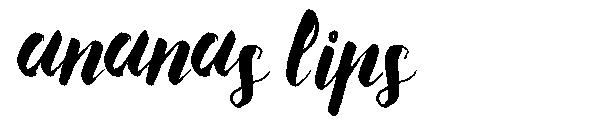 Ananas Lips字体