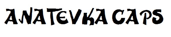 Anatevka Caps字体