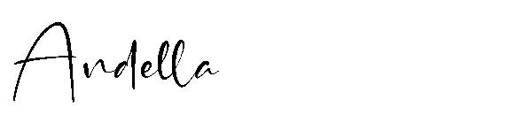 Andella字体