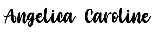 Angelica Caroline字体