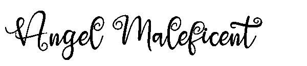 Angel Maleficent字体