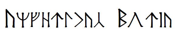 Angerthas Moria字体
