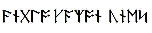 Anglo-Saxon Runes字体