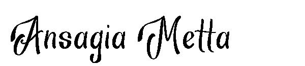 Ansagia Metta字体