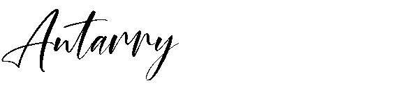 Antarry字体
