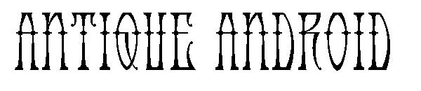 Antique Android字体