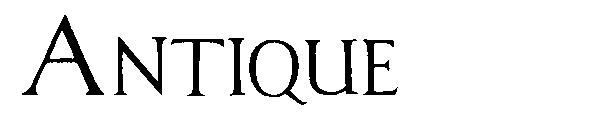 Antique字体