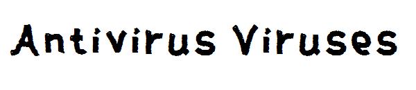Antivirus Viruses字体