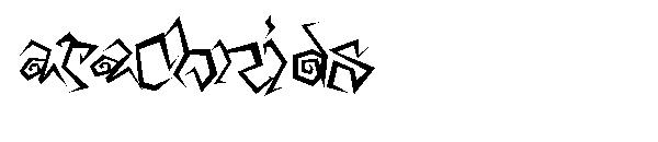 Arachnids字体