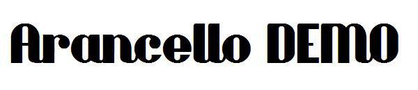 Arancello DEMO字体