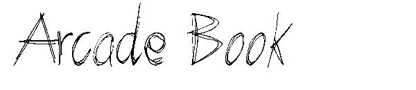 Arcade Book字体