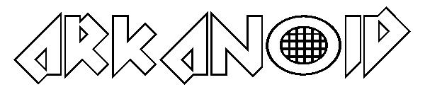 Arkanoid字体