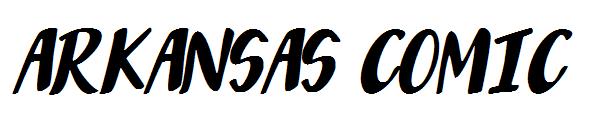 Arkansas Comic字体